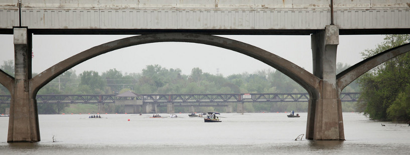 21st street bridge over Zink Lake