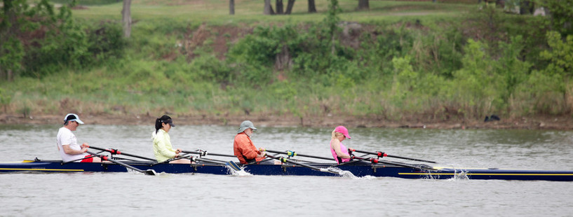 Rowers on Zink Lake